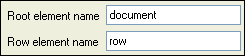 Stylus Studio&reg; provides customizable document and root element values