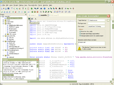 Java Code Generation in Stylus Studio®