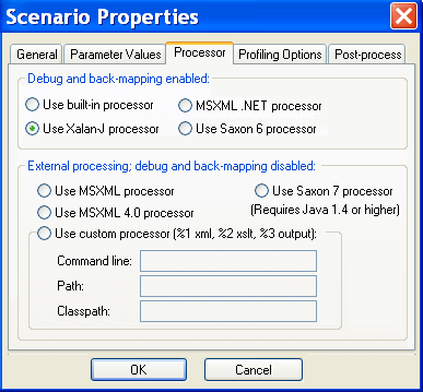 Selecting a Java XSLT Processors to use in an XML transformation