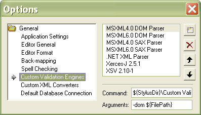 Using an XML Validator