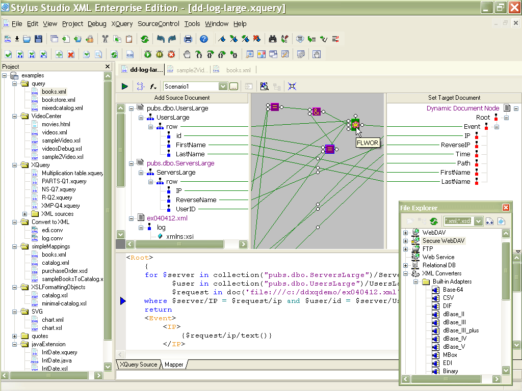 Stylus Studio - Stylus Studio 2006 XML Enterprise Edition