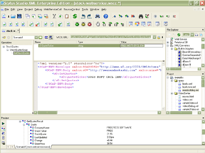 Enlarge Web Service Call Composer Screenshot