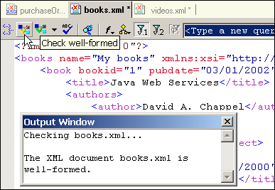 XML Well-Formedness Checker &