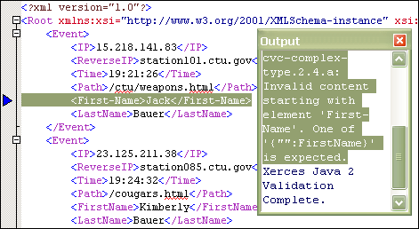 Validating XML Documents with Xerces Java 2