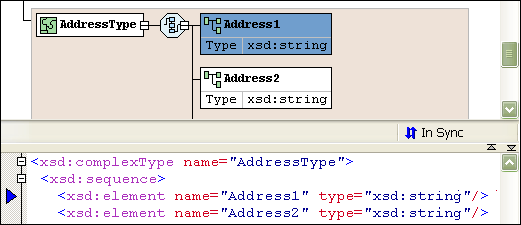 XML Schema Diagram View