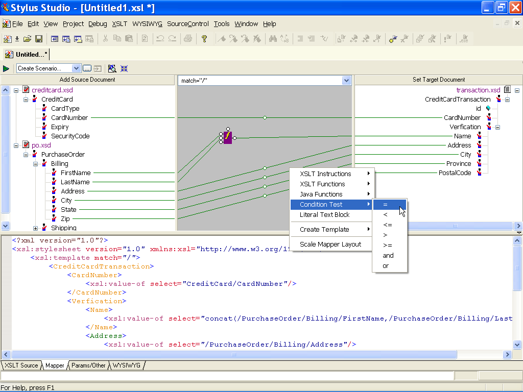 XML Schema Mapper