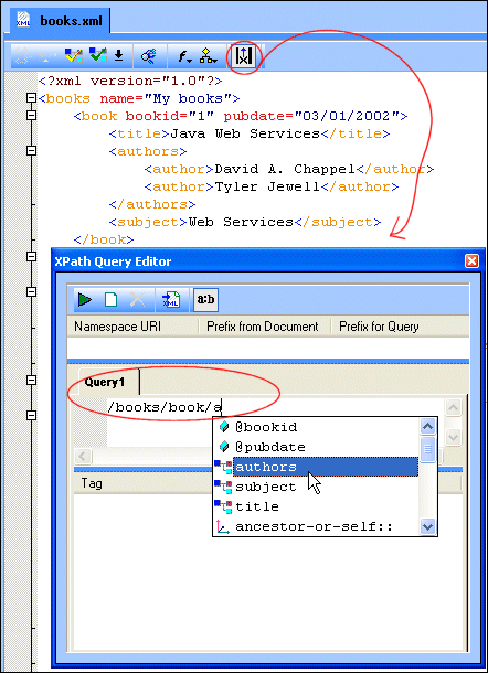 XPath Query Editor