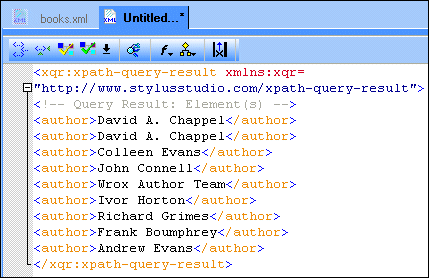 Save XPath query results as XML!