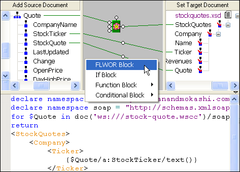 Custom XML Mappings: Manipulating XML Data