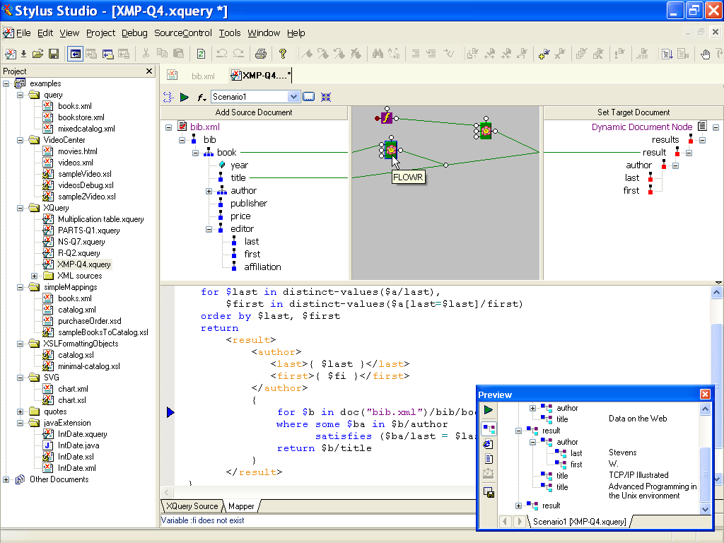 XQuery Mapper