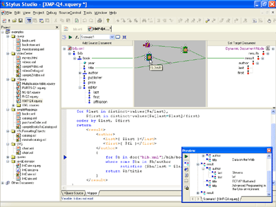 Enlarge XQuery Editor Screenshot