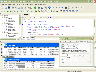 Enlarge XQuery Profiler screenshot
